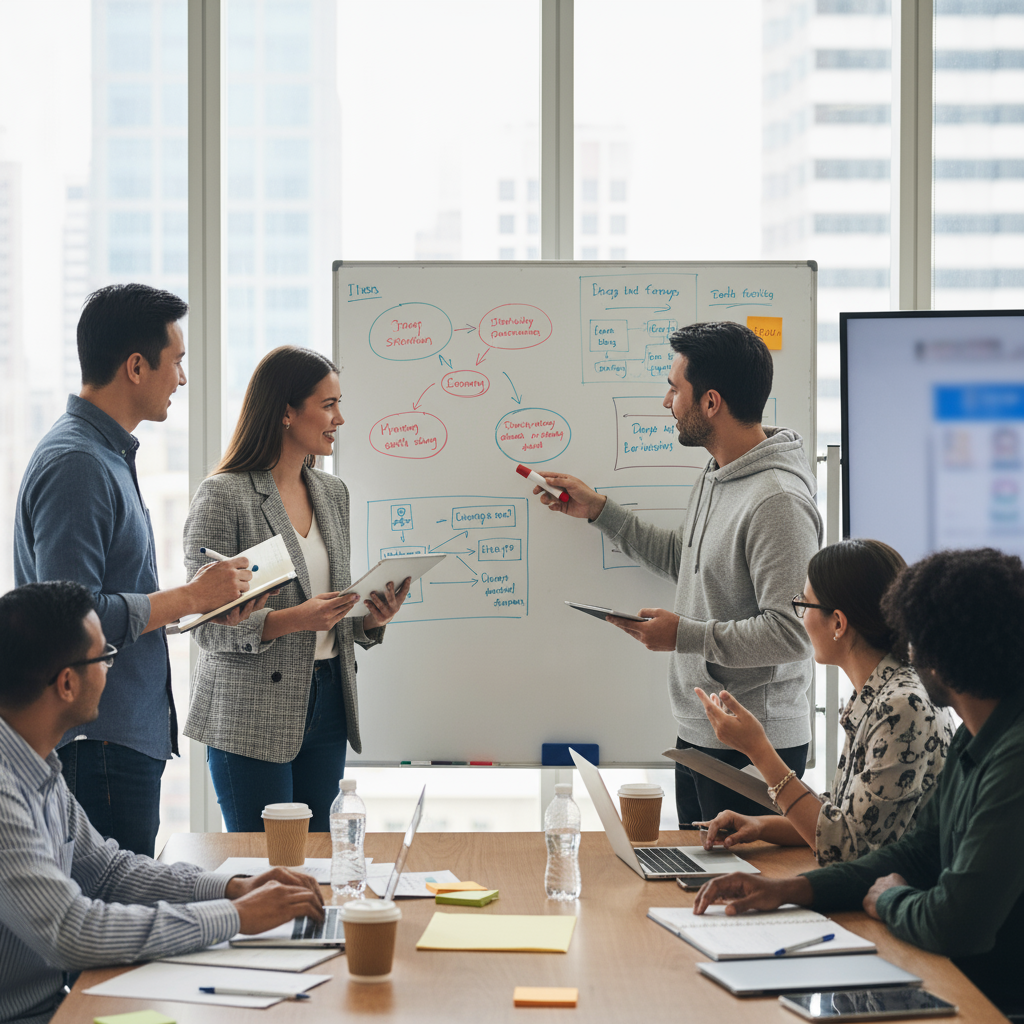 A collaborative digital discovery meeting